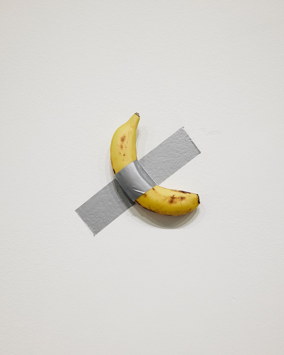 マウリツィオ・カテラン （Maurizio Cattelan、1960-） 『コメディアン