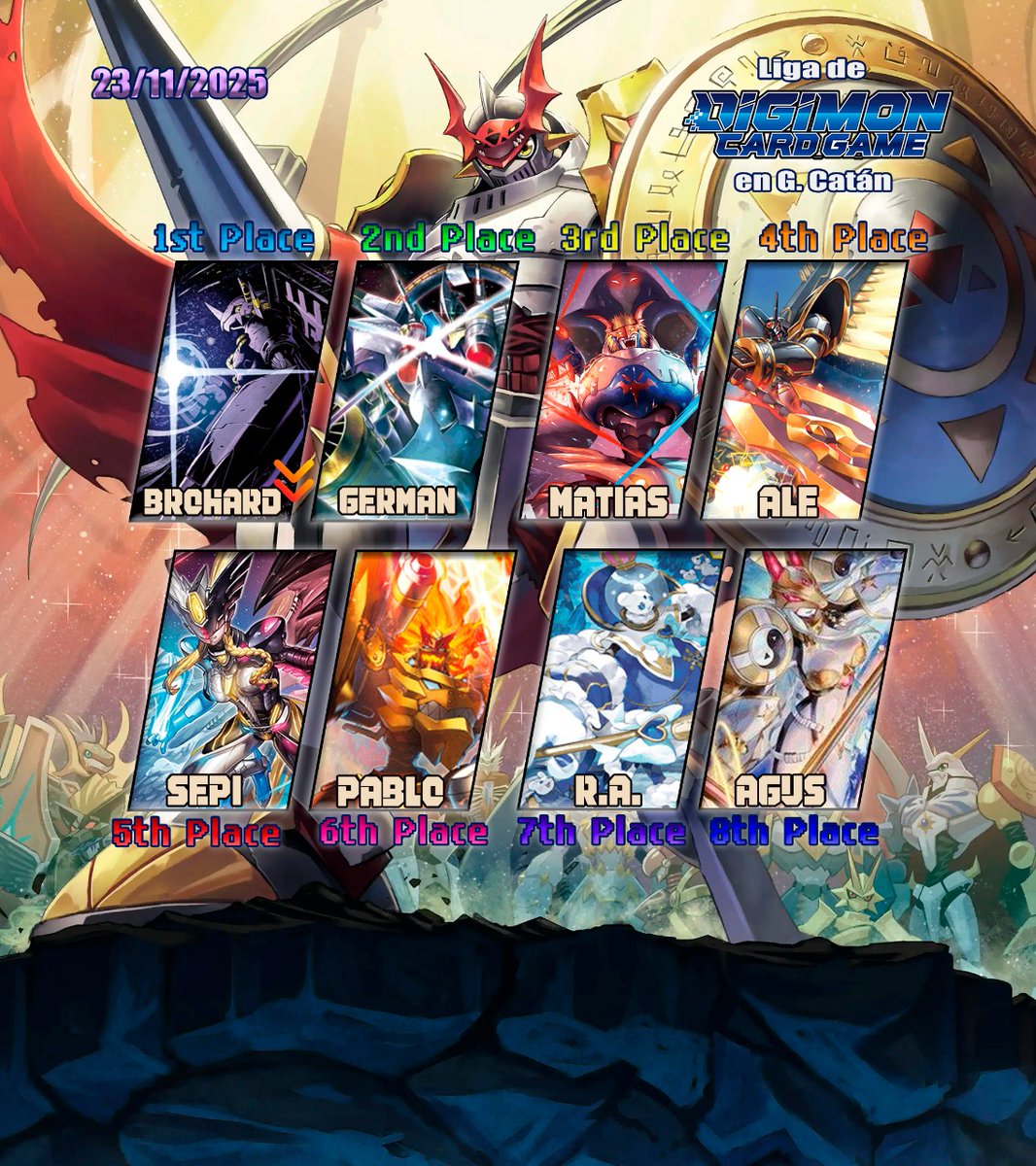 Digimon en Catan tweet media