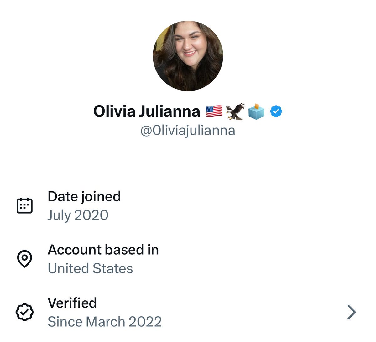 0liviajulianna's tweet image. Based in the U.S AND I was verified when it was Twitter. 

I’m better than all of you.