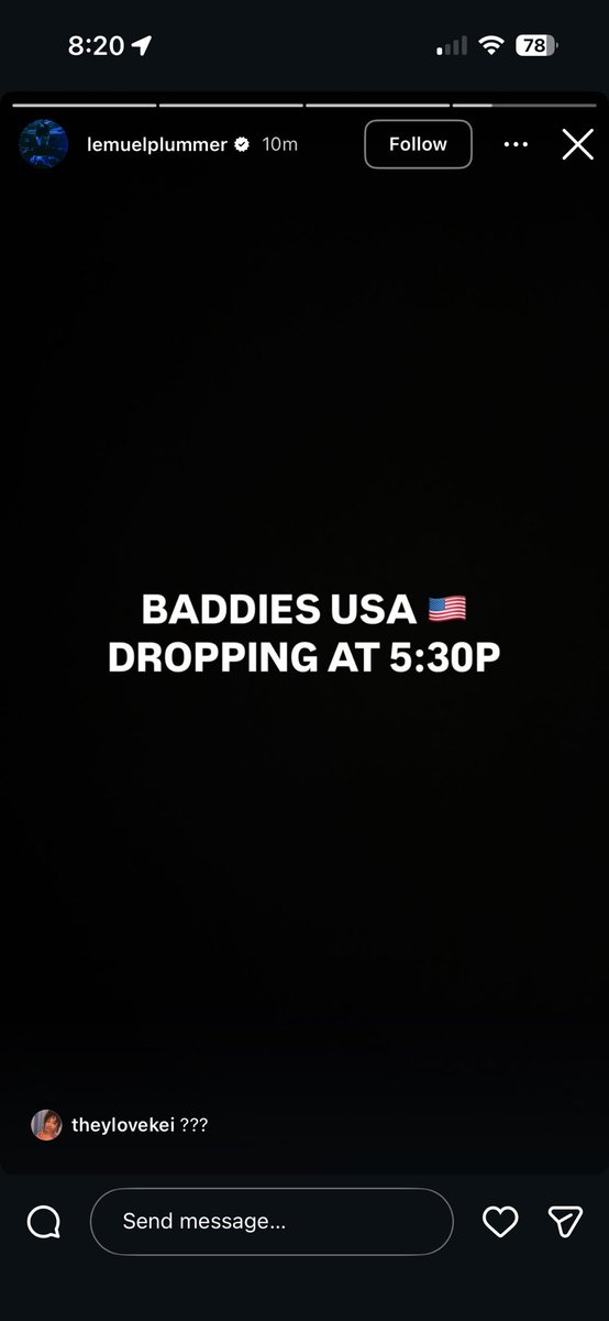 Okay … it has been confirmed! baddies usa drops at 8:30 EST 😩