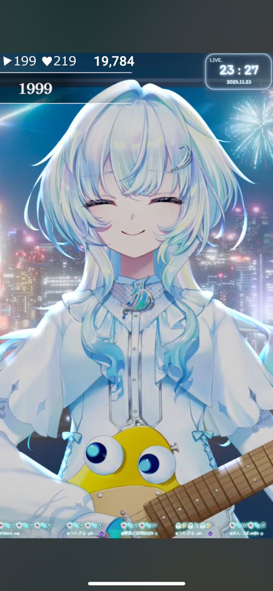 Akkiy31162574's tweet image. やはり、しのぴの弾き語りいいなぁ〜
羊文学の塩塚モエカさんとは、また違った色を出していて、とてもチルエモでした〜(*´꒳`*)

しのちゃん、歌枠配信の度にどんどん上手くなっていくし、無事復活したようで良かった

#幽音しの