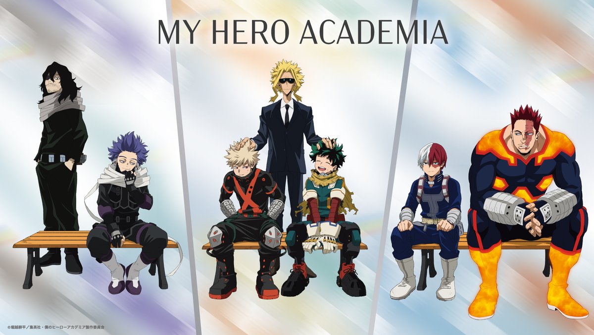 heroaca_anime's tweet image. 『僕のヒーローアカデミア』#ヒロアカ
物販イベント「ヒーロープラザ」の
新ビジュアル【導く者と歩む者】解禁!!

こちらのグッズを #ジャンプフェスタ 2026
ANIPLAZAブースで先行販売!!

詳細▶heroaca.com/news/26186/

#heroaca_a