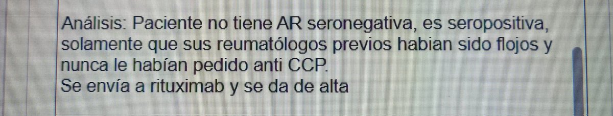 moy_qmac's tweet photo. La AR seronegativa no existe, solo existen los reumatólogos flojos. https://t.co/61BIav15nv