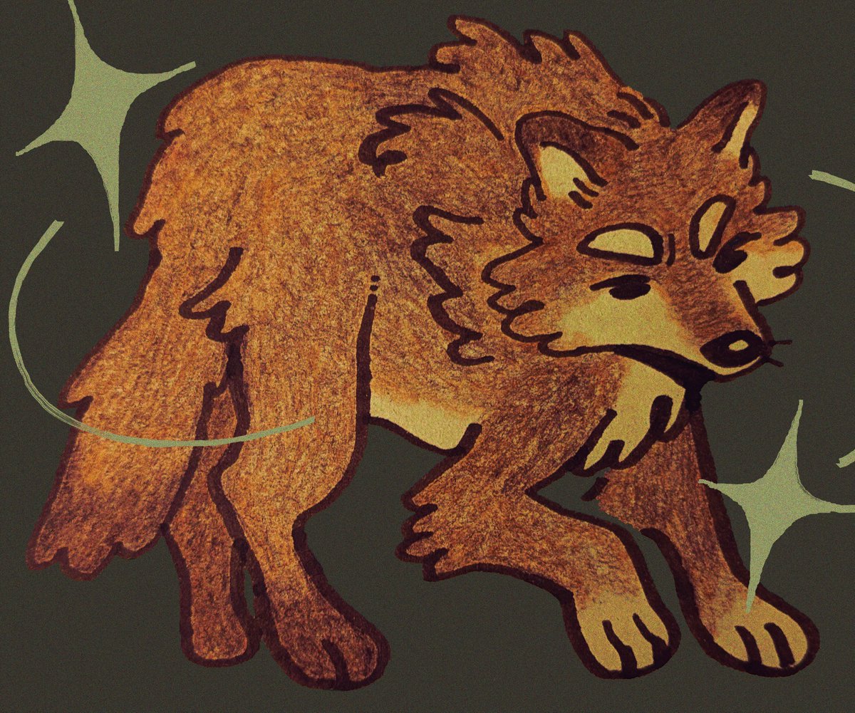 HYPERDRONEZ's tweet image. digitized and edited a traditional doodle