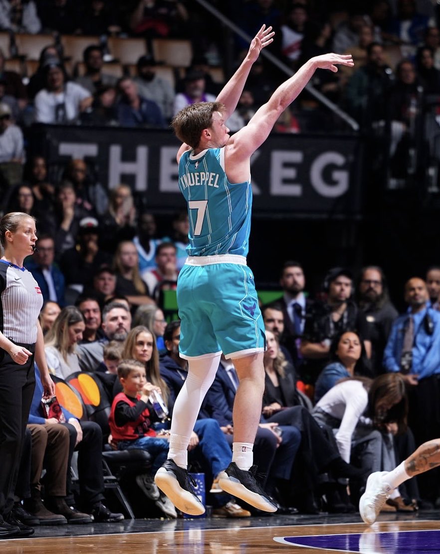 most three-pointers made through the first 17 games of a career

1. Kon Knueppel - 63 (43.8%)
2. Jordan Hawkins - 47 (36.4%)
3. Armoni Brooks - 47 (38.8%)
4. Damian Lillard - 43 (41.0%)
5. Benn Mathurin - 42 (43.3%)
6. Luka Doncic - 41 (38.3%)
7. Lauri Markkanen - 41 (34.4%)