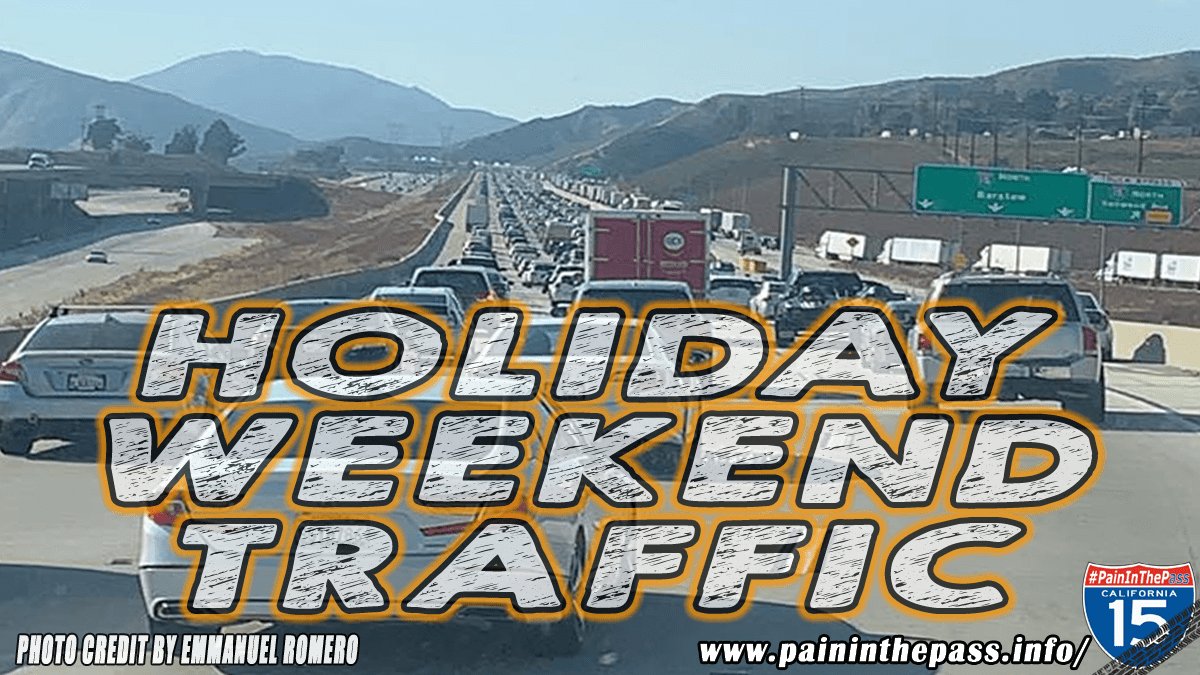 paininthepass's tweet image. The Thanksgiving Holiday Traffic Week has started. Here is some traffic info and tips you need to know. #PainInThePass #CajonPass #CajonPassTraffic #15freeway #I15 #TrafficInfo #Caltrans8 paininthepass.info/2025/11/23/tha…