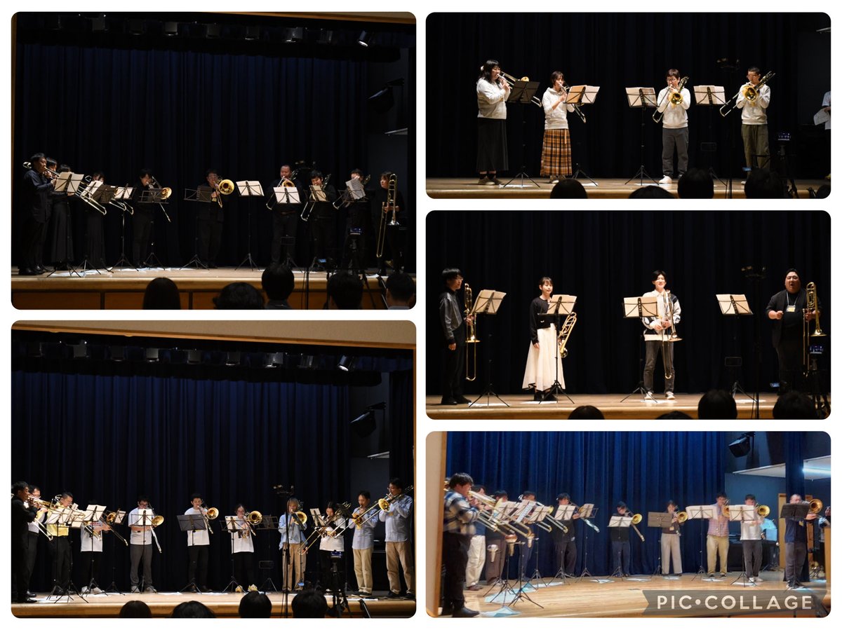 TrbForum's tweet image. 【第10回全国・市民トロンボーンアンサンブルフォーラムin茨城】

無事終了しました！！！皆様お疲れ様でした✨

フリーアンサンブルや参加団体の演奏、全体合奏と超超超濃密な2日間でした🥰

全体合奏のトロンボーンの音色に包まれる感覚は忘れられません！ありがとうございました！！
 
 #TEF茨城