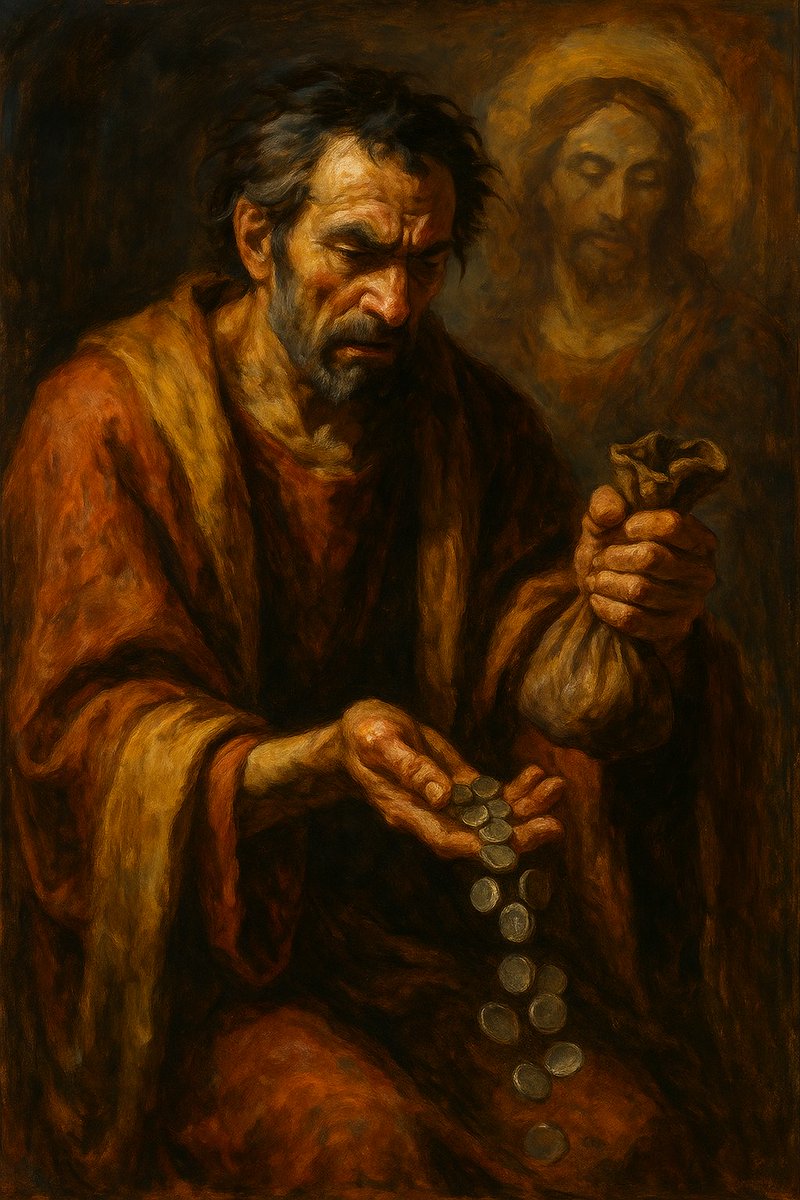 CsTominaga's tweet image. There is a special cowardice reserved for those who sell their convictions not under duress, not in fear of the gallows, but because someone shakes a purse in their direction. It is an old sin, older than states, older than scripture, older even than coinage. And it repeats…