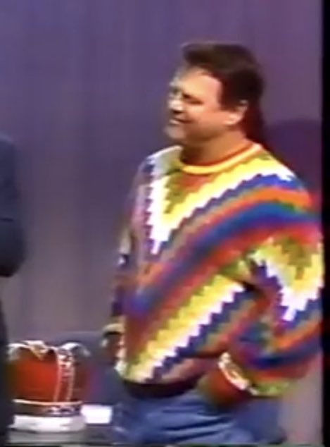 WrestleMagazine's tweet image. Jerry and the Amazing Technicolor Dream Sweater
