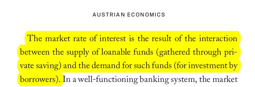 There’s this crazy idea that if you want to know how a bank operates, you actually go there, ask questions, and observe its real-world operations.

And then there’s the Austrian Econ🧠 idea that if you want to know how a bank operates, you sit in your room and generate nonsense.