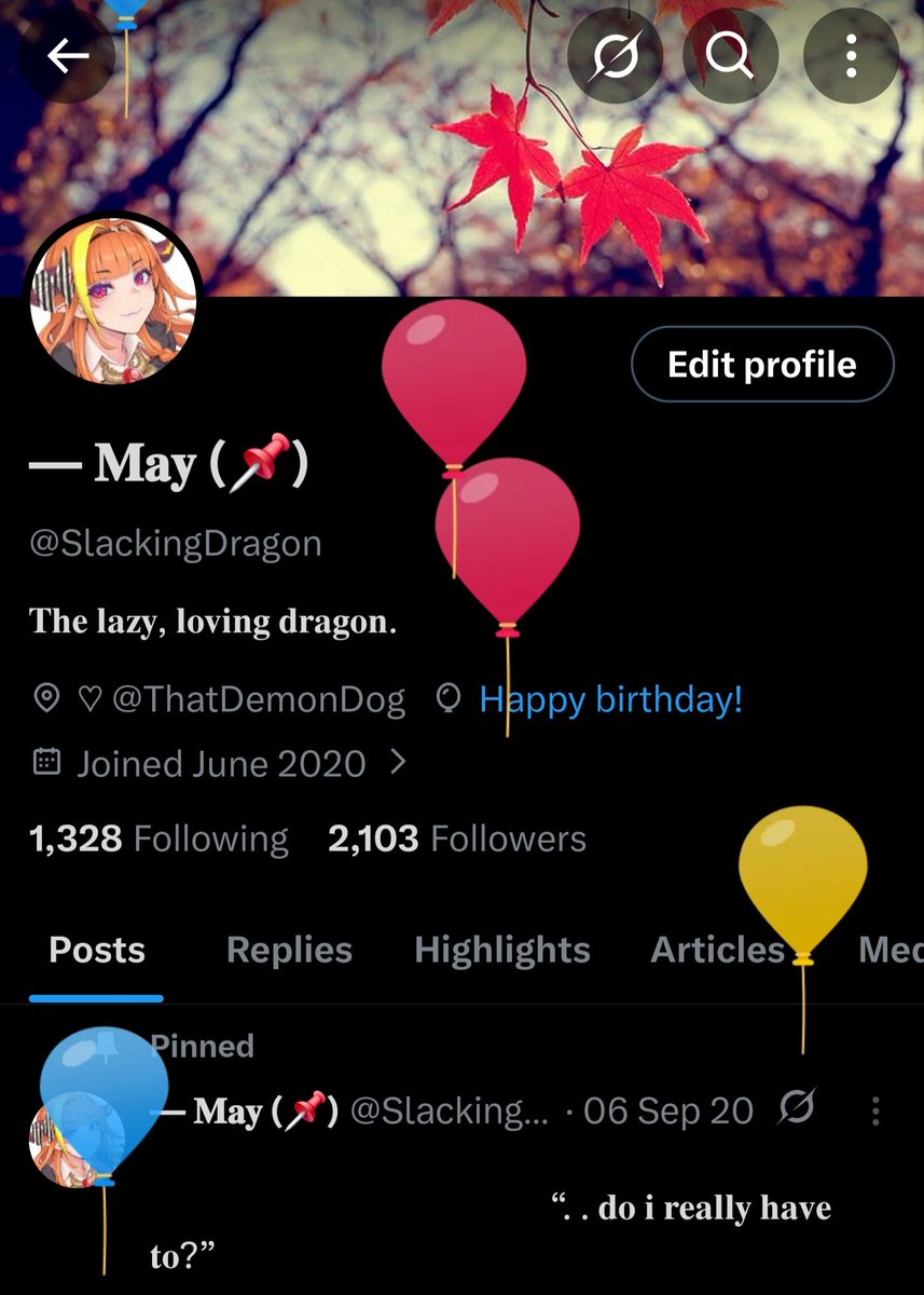 SlackingDragon's tweet image. 🐉: Dragon turned older today.