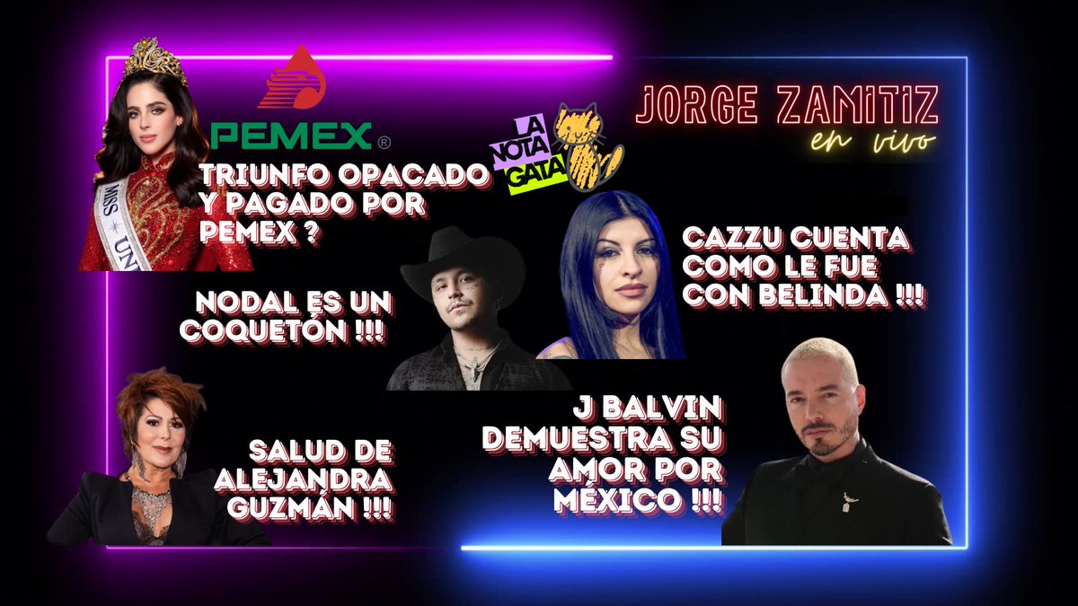 Los espero 7:50 PM en mi canal de #YouTube con información de los espectáculos youtube.com/live/lhgTqq86m…