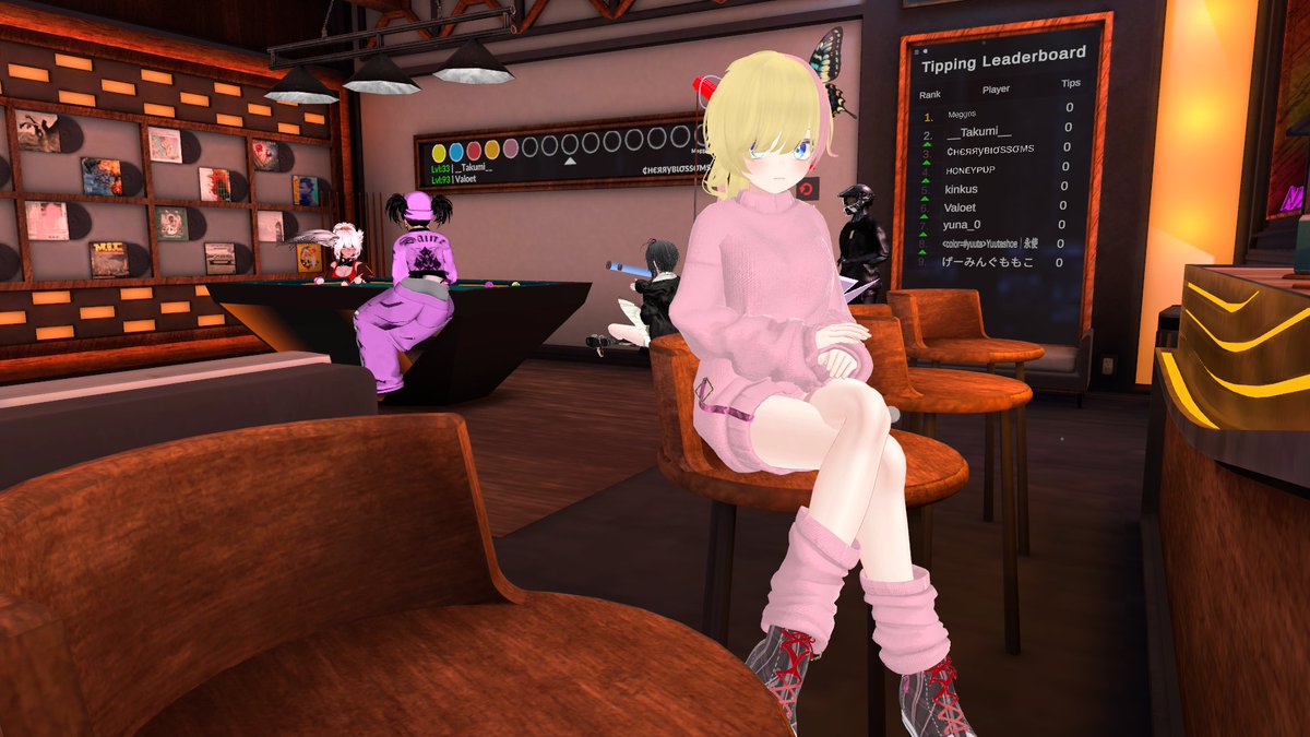 momoko_bp's tweet photo. たまには自分の写真も上げようｗｗｗ
#poolparlor #VRChat https://t.co/l7eV84xve5