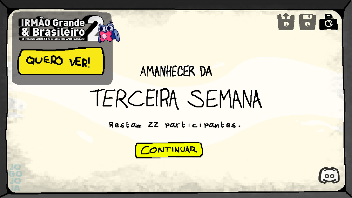 SER03DLT's tweet image. Camille você foi para o olho da rua! E assim começamos a terceira semana.