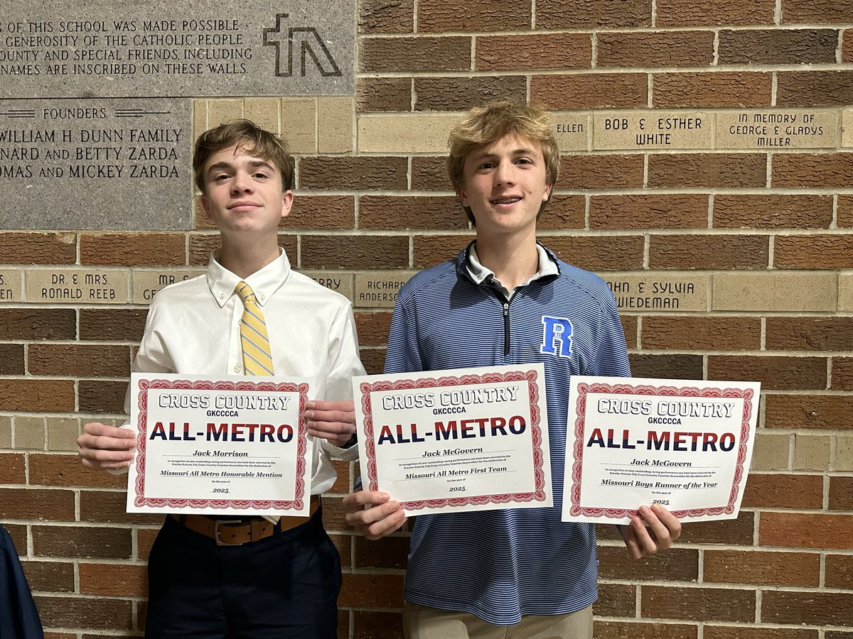 Rockhurst HS Cross Country tweet media