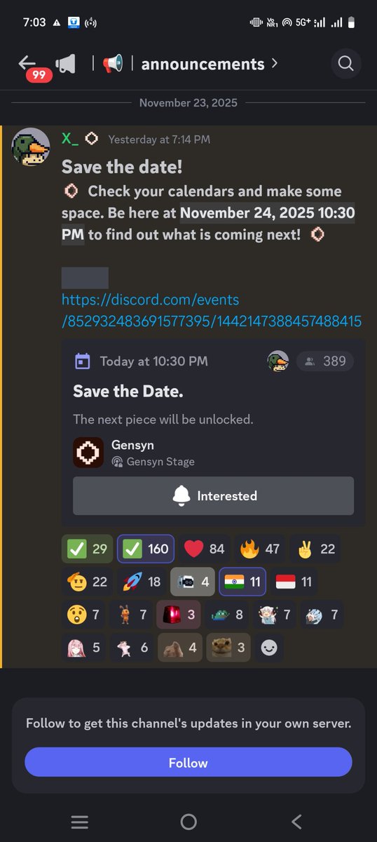 Bro, if you're a true contributor to <a href="/gensynai/">gensyn</a> , you shouldn’t miss today’s AMA.