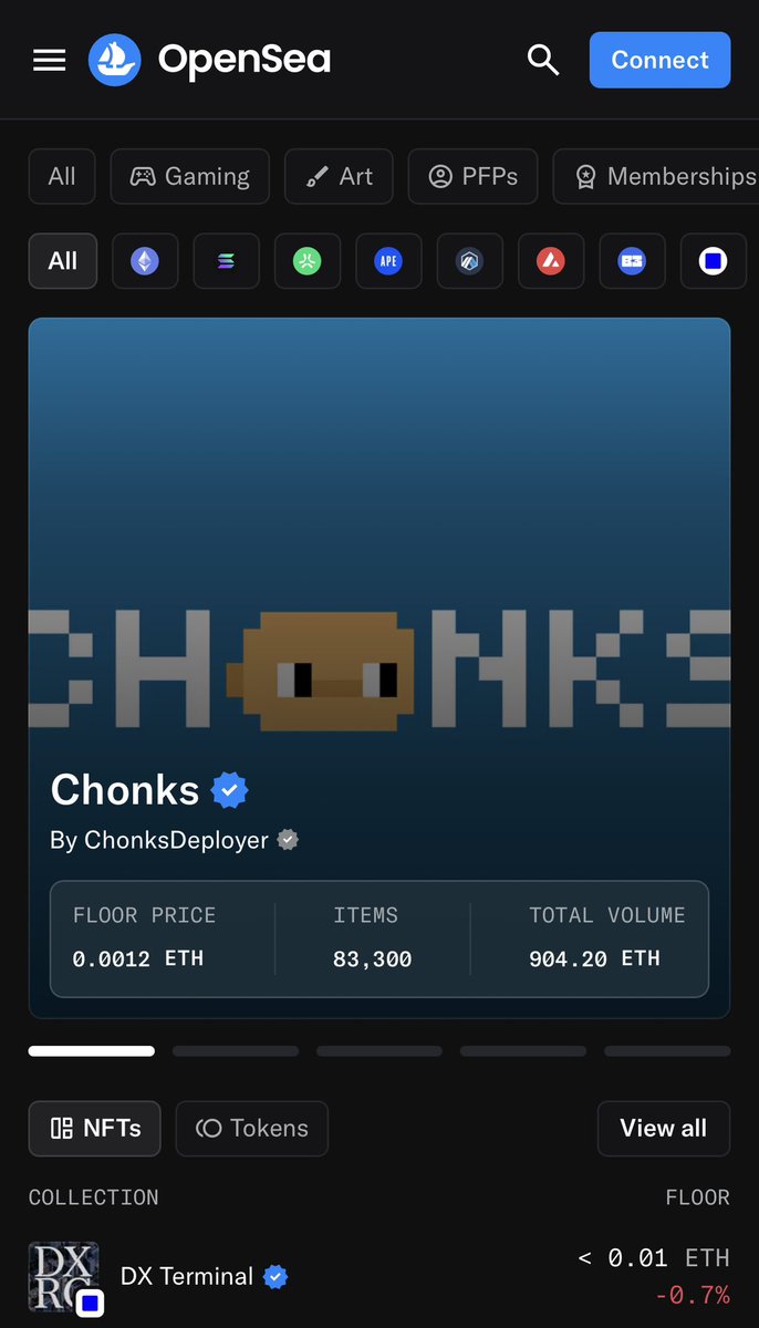 .<a href="/opensea/">OpenSea</a> homepage looks great rn

Can’t quite put my finger on why