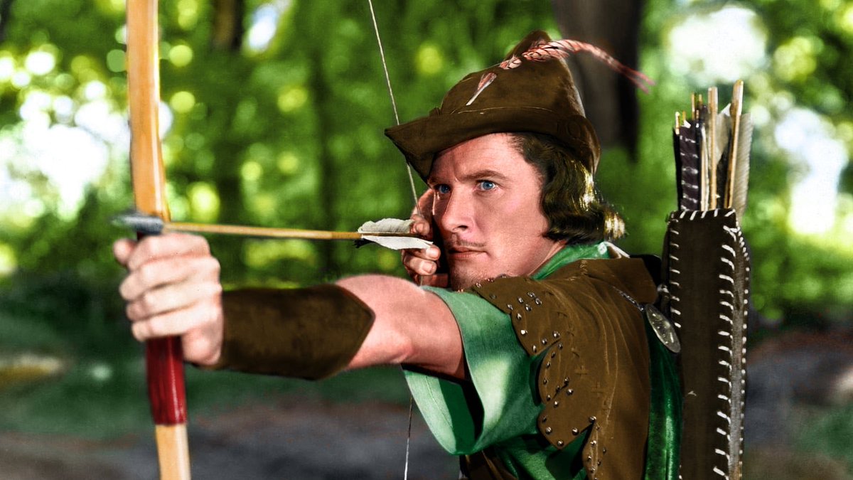 DonutDaze's tweet photo. @donwinslow The Adventures of Robin Hood (WB - 1938) is pretty hard to beat! https://t.co/PUISyaxmzD
