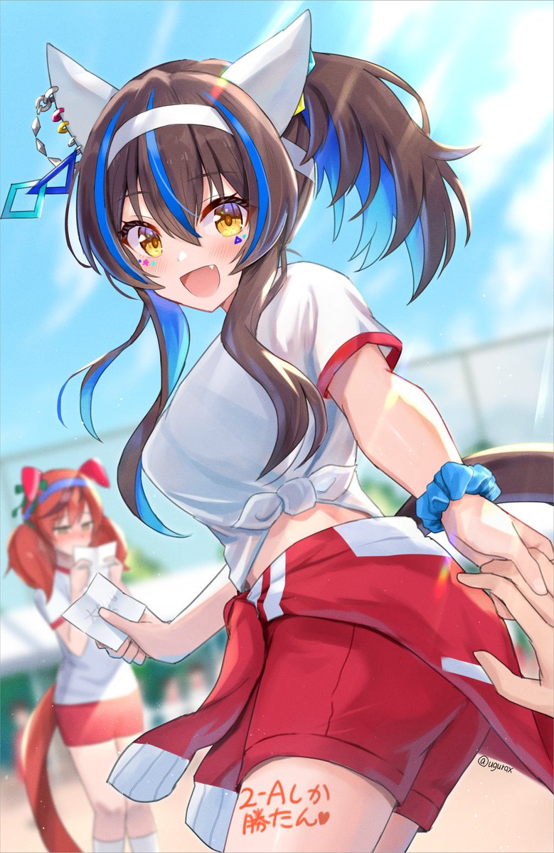 ちょっと借りるねっ！
#3連休はフォロワーさんが増えるらしい #ウマ娘