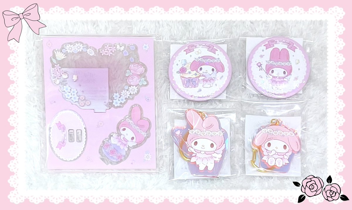?新入荷情報? #サンリオキャラクターズ より 『my melody 50th 
