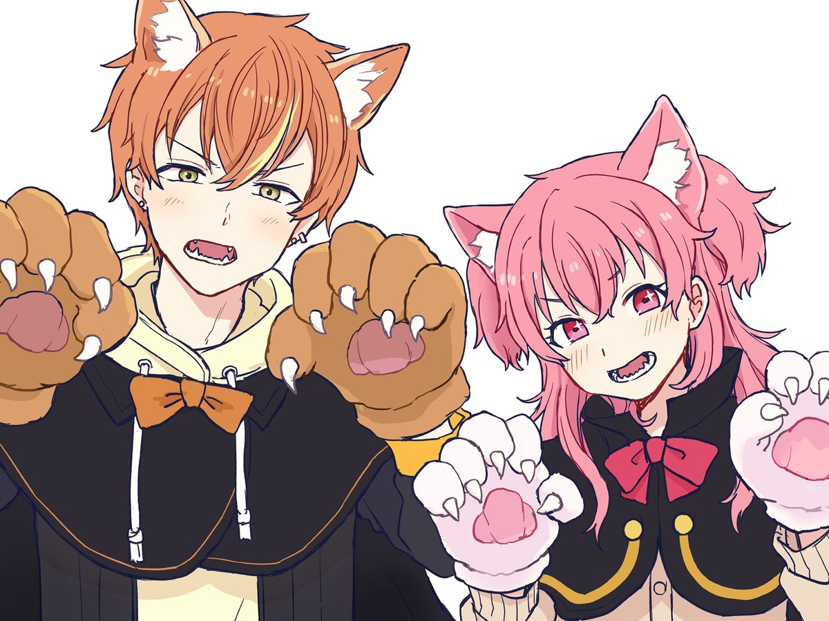 soretoashitabar's tweet image. プロセカ海外版ハロウィンスタンプが可愛かった

彰人→韓国2024　
愛莉→簡体字2025