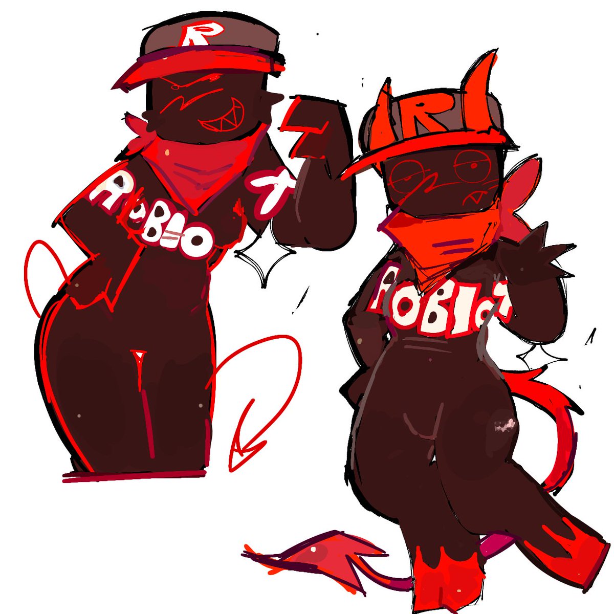 PillCaty's tweet image. Decided to draw  @foxyglitter_  guest 666 design 🥹...#HelloJohnDoe