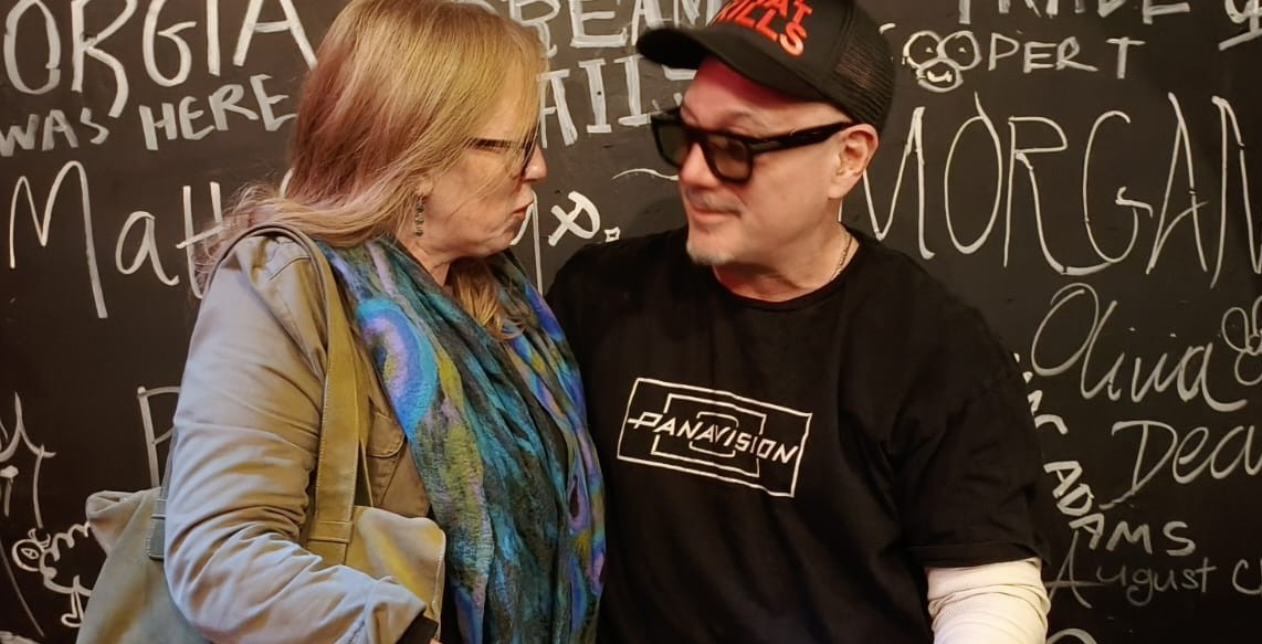 LucyESampson's tweet photo. @OfficialHuey @RoughTradeRecs Thanks so much to you both for a great evening, and huge thanks to you Huey, for being you! Best birthday ever! ❤️🍻 https://t.co/yA7vKZTDIW