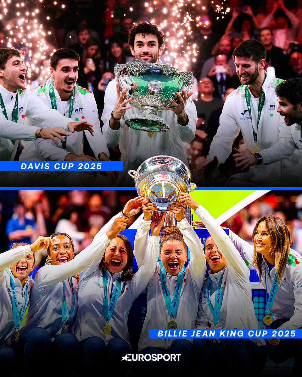 E anche per il 2025 ci siamo presi tutto 💪🏻😎🇮🇹

#Tennis #CoppaDavis #ItaliaTeam