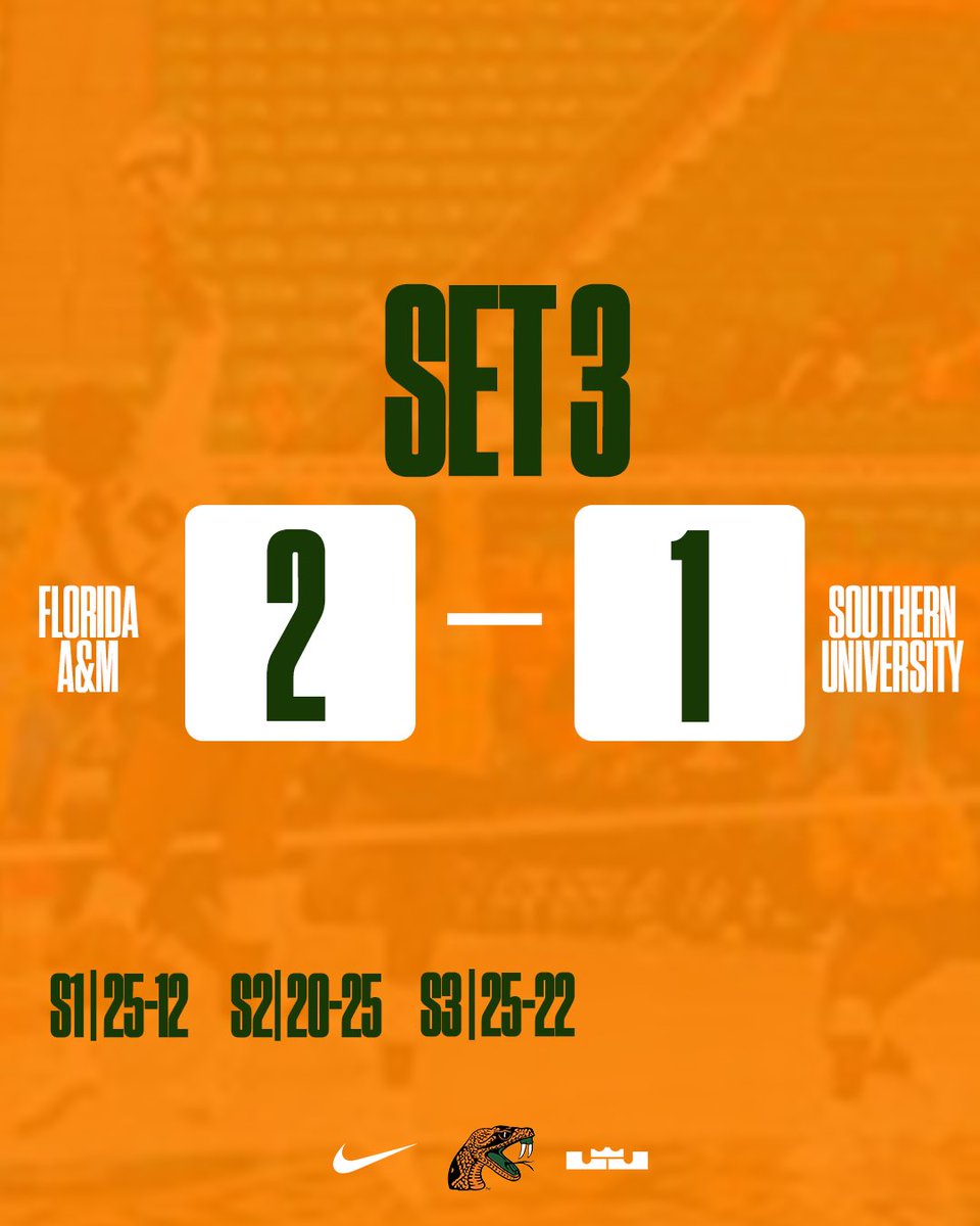 Florida A&M Volleyball 🏐 tweet media