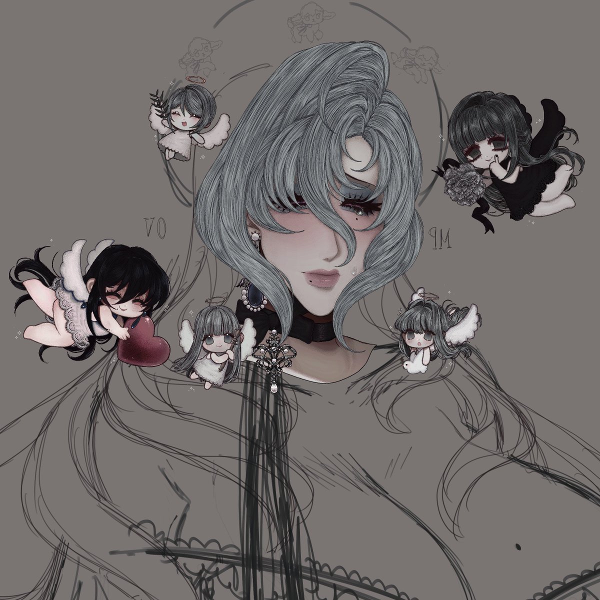 blyssade's tweet image. Local Woman Allergic To Finishing Art