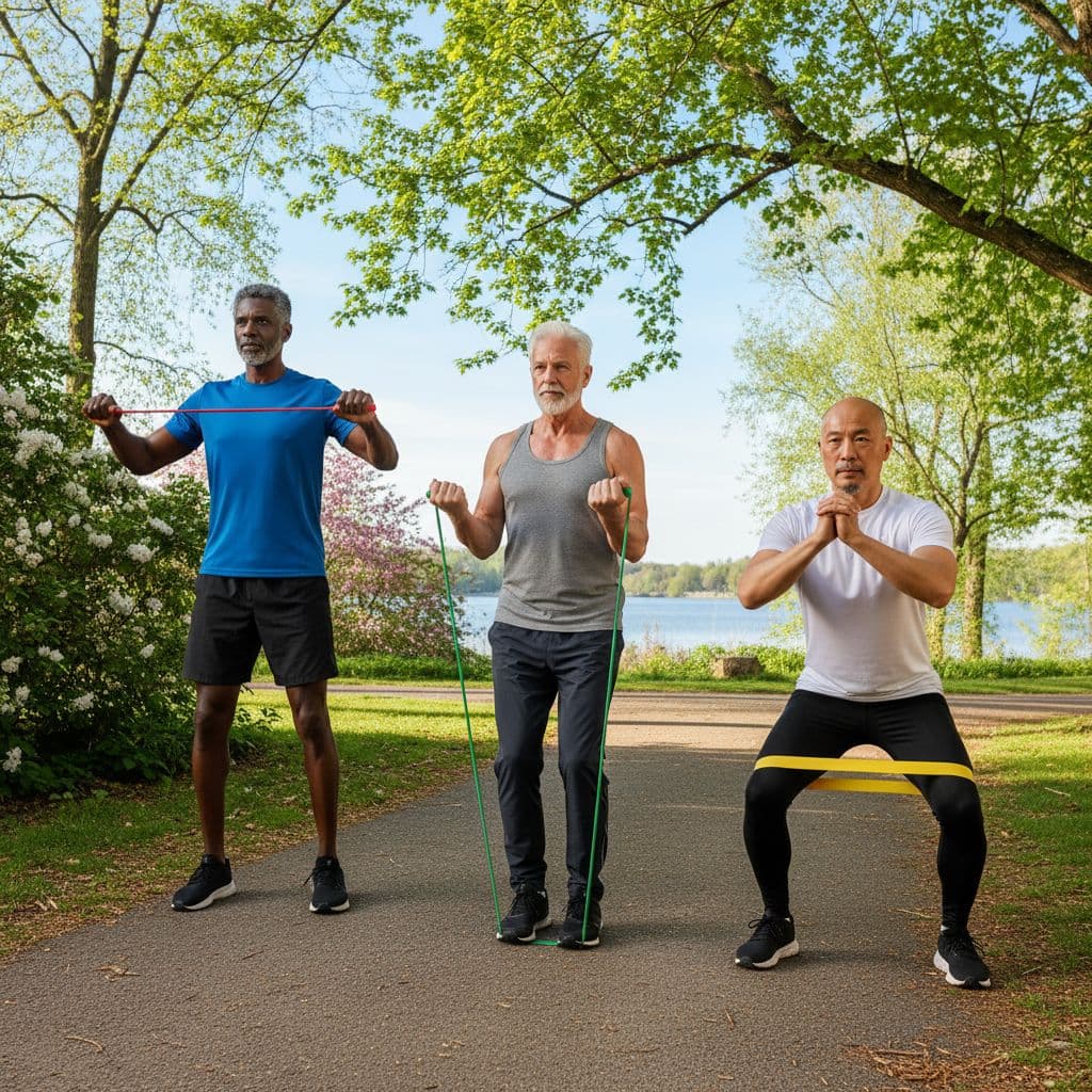 AftgalleyGreg's tweet image. Over 50 and tired of feeling stiff in the morning? This Beginner Resistance Band Routine for Men Over 50 helps you build strength, protect joints, and keep moving well at home. Quick wins, no gym ego. #MenOver50 #HomeWorkout fitwithgreg.com/beginner-resis…