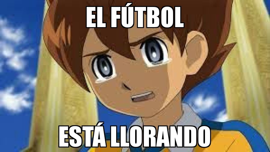 Nunca me ha gustado el futbol, solo me gusta Inazuma Eleven, no me interesa una mierda y parece que por culpa del inutil de Tebas las webs que uso para ver anime y leer manga no funcionan. Ya ni ser un otaku me dejan puta madre.
