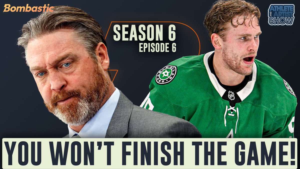 AthleteArtistPC's tweet image. S6E6 Out Now! The boys revise their Olympic picks, talk World Juniors, and Patrick Roy’s crashout on Mikko Rantanen!

Presented by @Bombastic_com 

rumble.com/v725mtg-you-wo…

@ZachBoychuk @Kfortch 
#NHL #HockeyTalk #Podcast