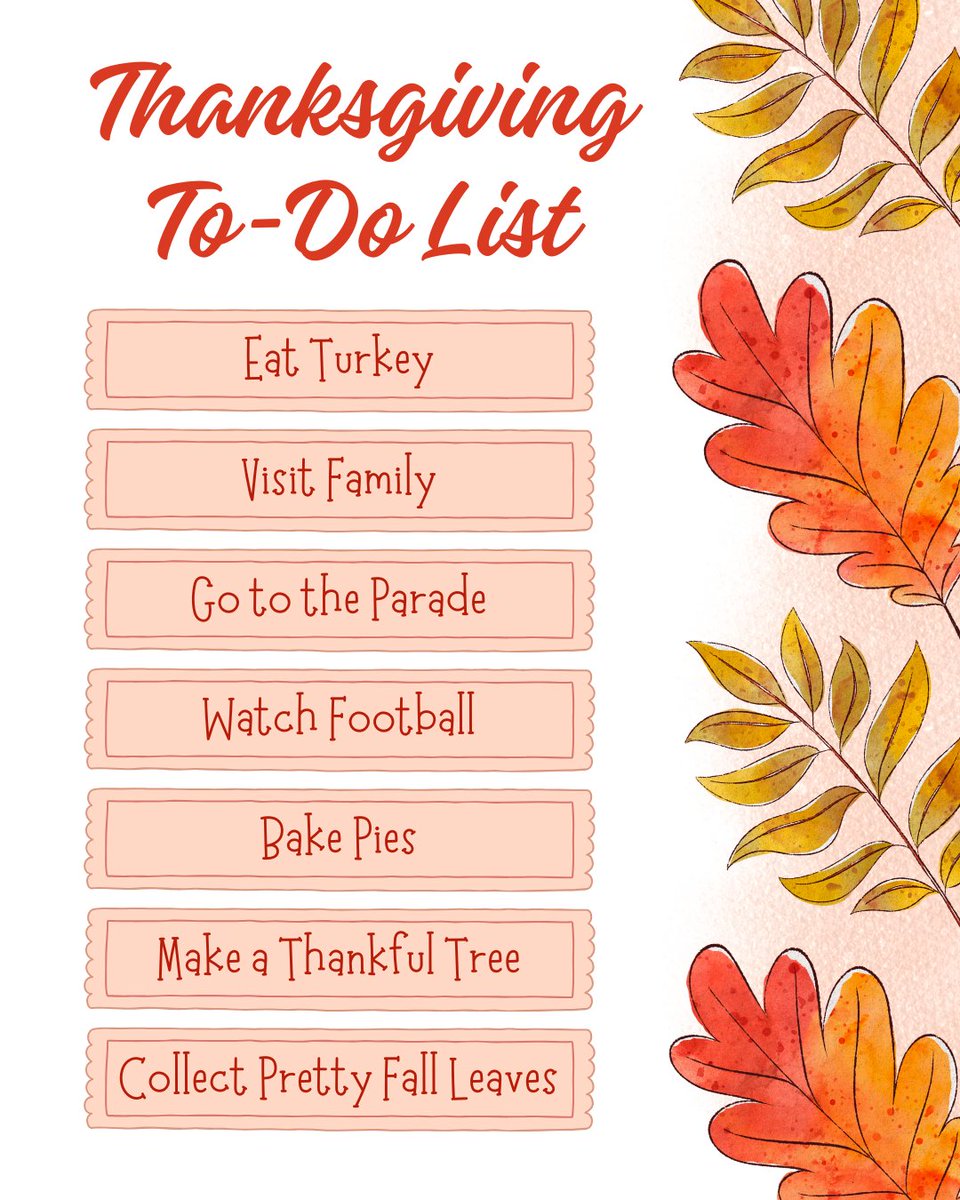 GrowWithVinco's tweet image. 🦃Thanksgiving fun! What’s your child’s favorite part of the holiday?
1. Family time
2. Dessert
3. Watching the parade
4. Saying what they’re thankful for
#ThankfulHearts #FallFun