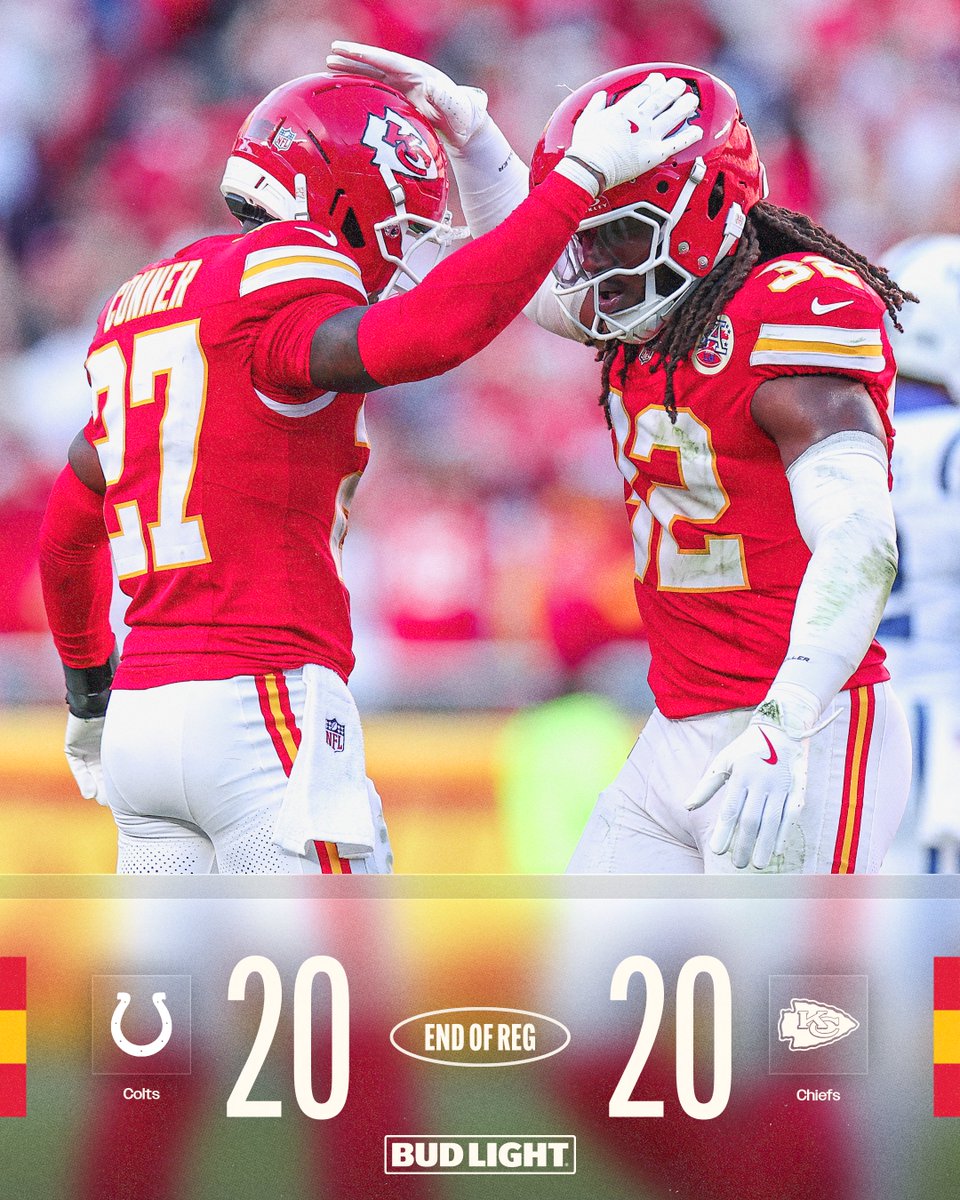 Welcome to overtime, gentlemen. 