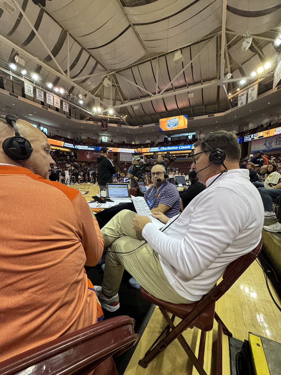 ClemsonMBB's tweet image. Postgame 📻