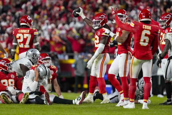 MOF_Raiders's tweet photo. Week 6 finished with a 38-7 loss to the Chiefs. Missed assignments, stalled drives, and no rhythm on either side of the ball. Toughest outing of the season.

Coach Gouch: “You take the hit, study the film, and get back to work. Growth comes from how you respond.”

#mofs83wk6 https://t.co/JVzPrtQEDL