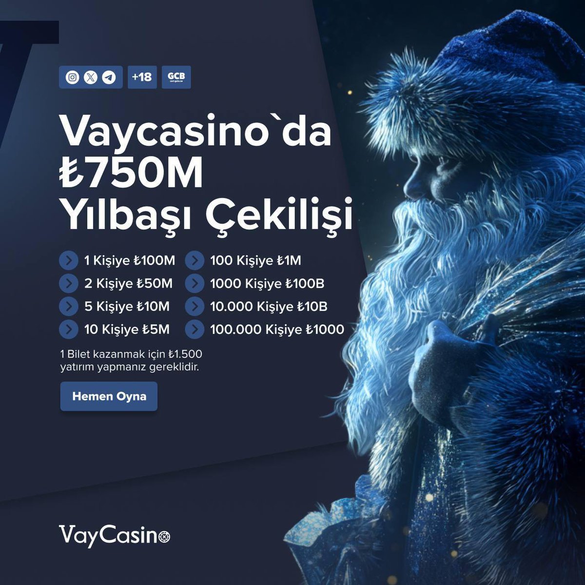 📷 VAYCASINO'DA 750.000.000TL ÖDÜLLÜ YILBAŞI BİLET ÇILGINLIĞ BAŞLADII! 📷

PARAYI YATIR 📷 BİLETİ KAP📷 BÜYÜK ÖDÜLDE SÖZ SAHİBİ OL!

Güncel Giriş Adresi t2m.io/2413145