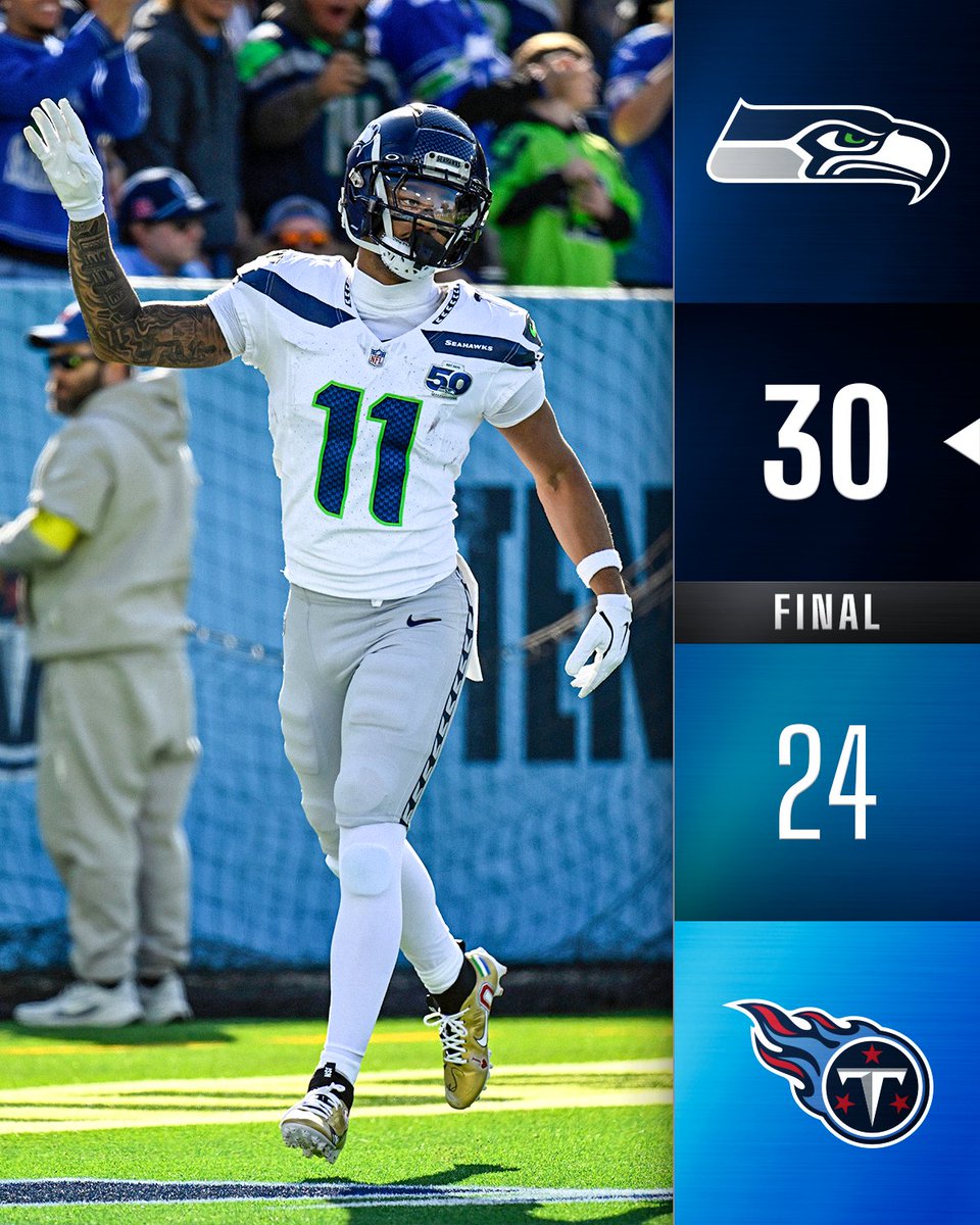 FINAL: @Seahawks get the win in Nashville!