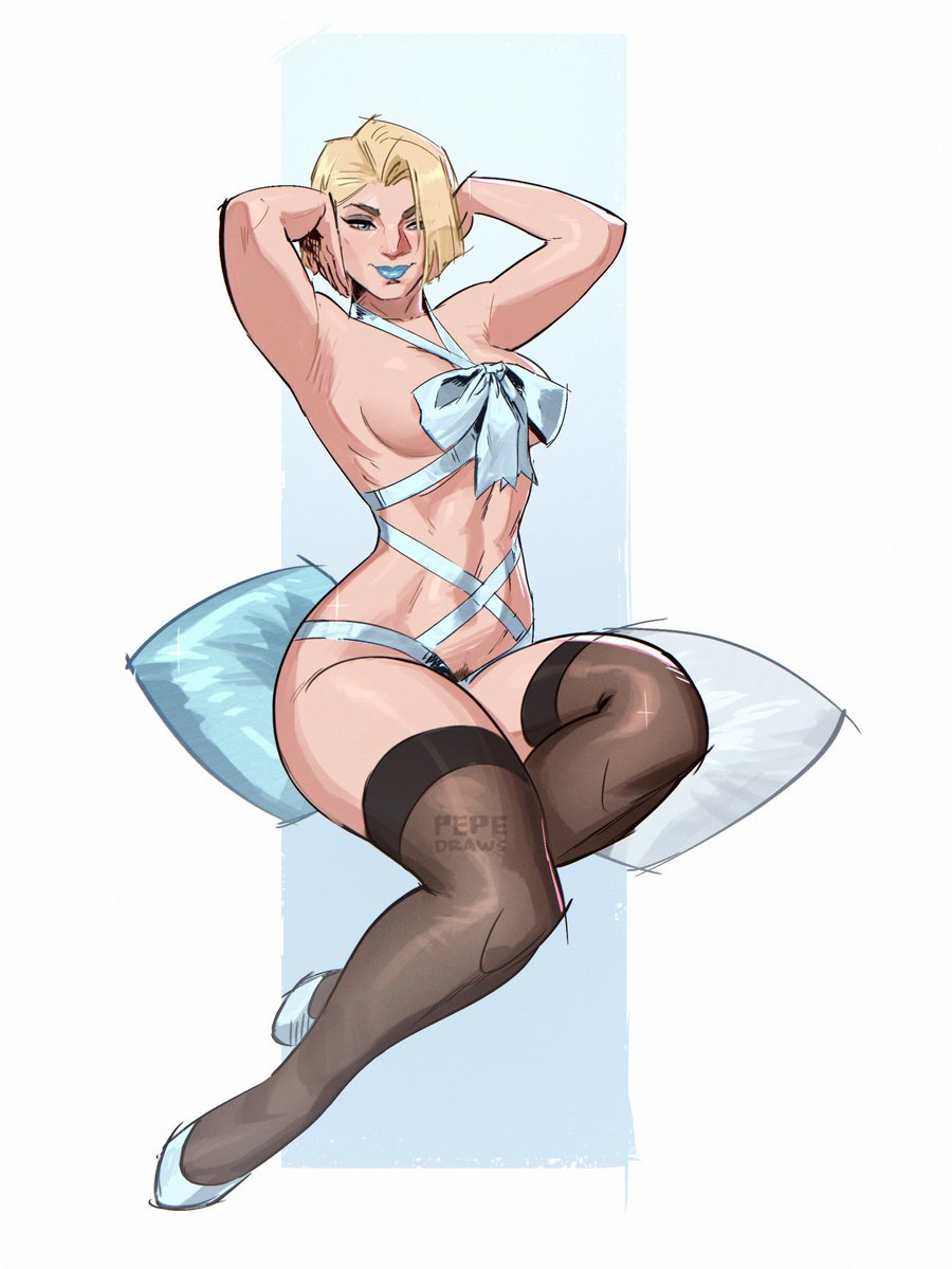 pepedraws's tweet image. An early Christmas present from Emma 
#EmmaFrost