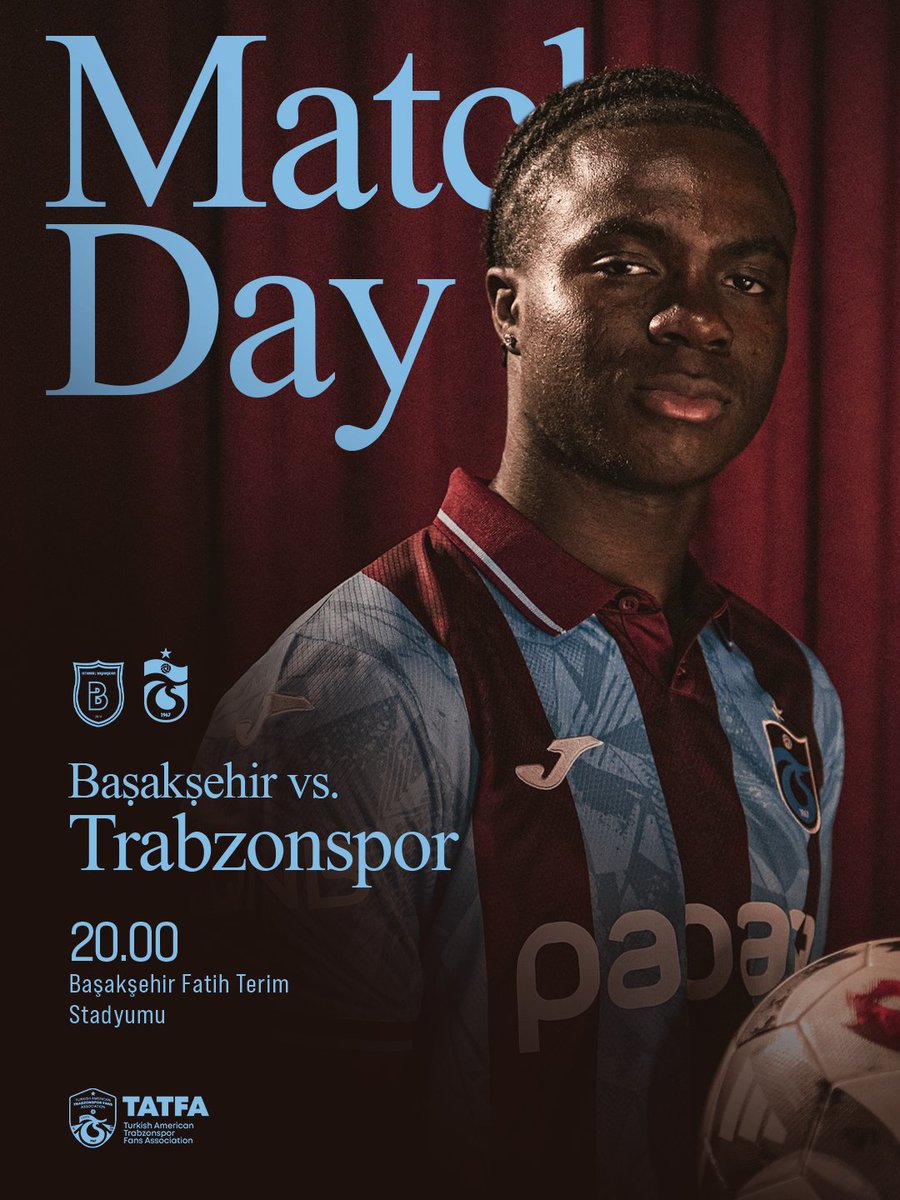 🔥 Matchday
🆚 Başakşehir
⏰ 20.00
🏟 Başakşehir Fatih Terim Stadyumu
📲 #İBFKvTS