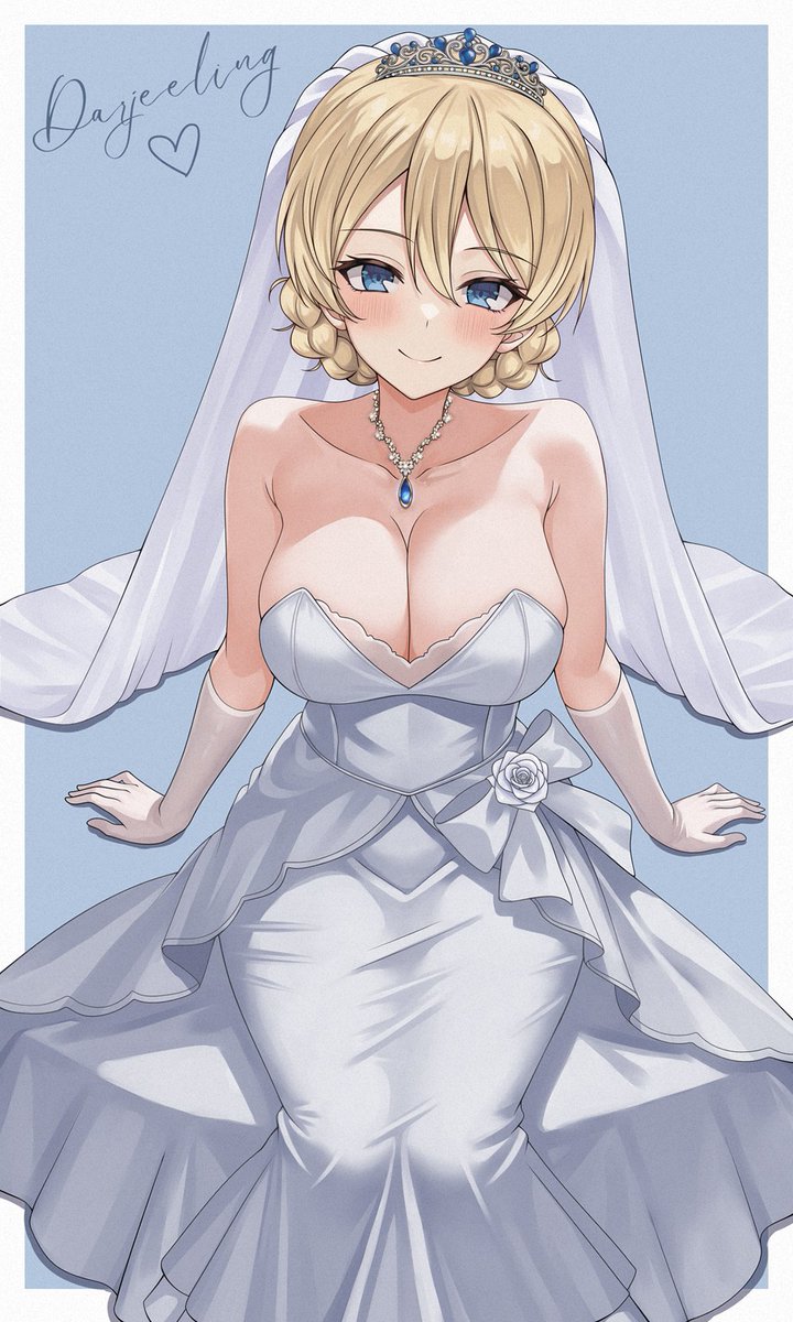 Sweet0Blueberry's tweet image. Darjeeling Bride 💐