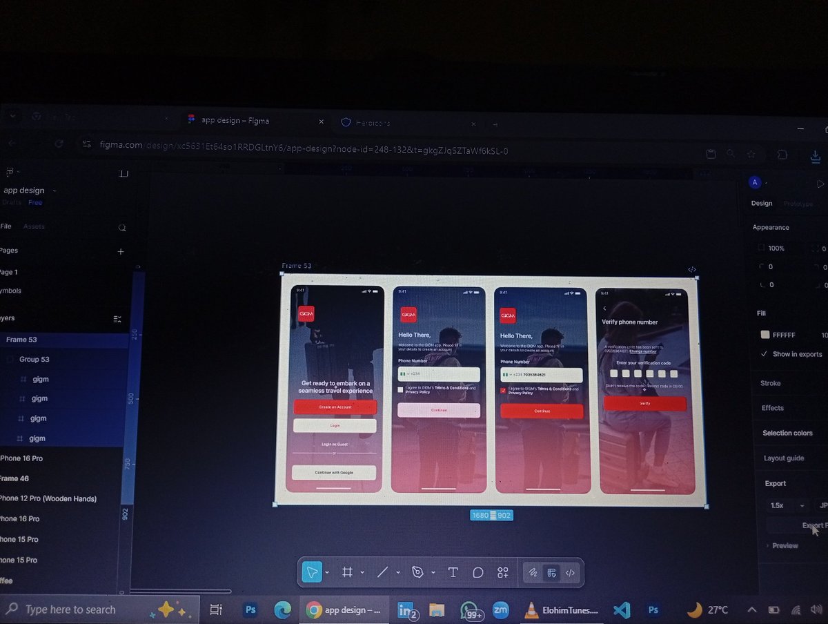 Austinemeka123's tweet image. Was going through GIGM app login and I redesigned this

#gigm #appdesign #uiuxdesign
#productdesigner #uidesign #uxdesign