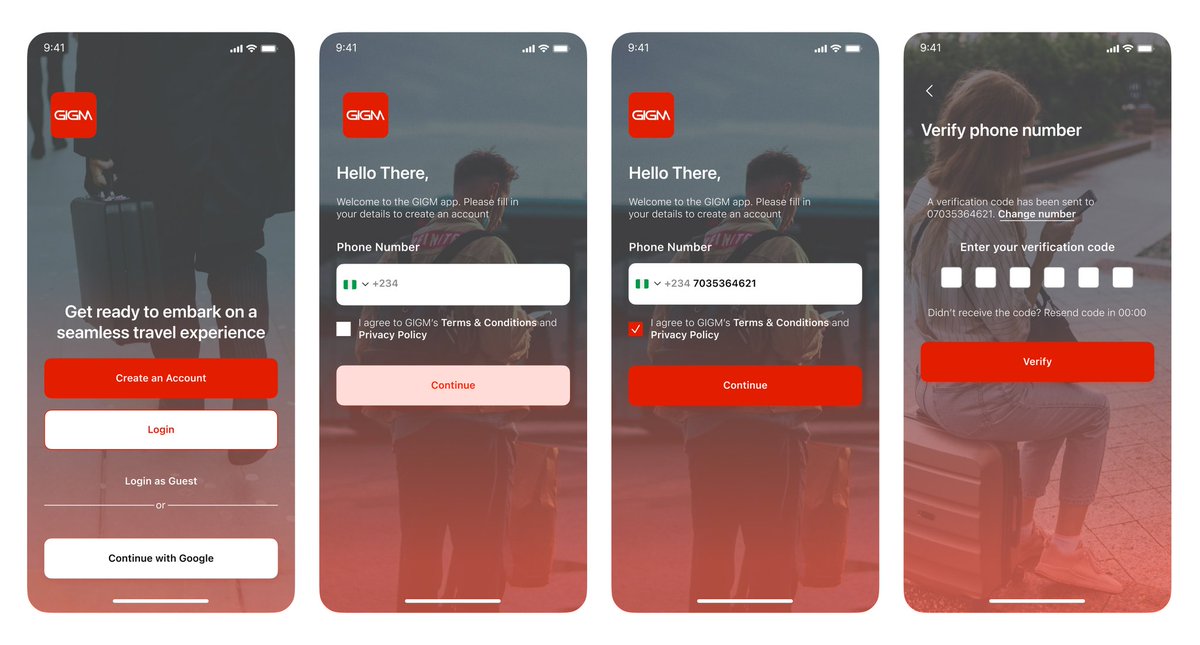 Austinemeka123's tweet image. Was going through GIGM app login and I redesigned this

#gigm #appdesign #uiuxdesign
#productdesigner #uidesign #uxdesign
