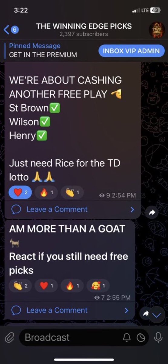 Evan_ramos11's tweet image. IF YOU’VE NOT BEEN CASHING MY FREE PICKS IT SEEMS YOUVE BEEN MISSING OUTTA WINS 
🔗👉t.me/+2ayM31utTUA0M………

#WCBB ⛹️ | #NBA 🏀 | #CBB 🔥 | #NFL 
#Prizepicks 🔐 | #PROPS | #POTD 📋
#GIVEAWAY 👋 | #NHL 🏒 | #Picks
#CSGO 🔫| #WAKEANDCASH 💵
#WNBA 🏀 | #Summerleague 💺