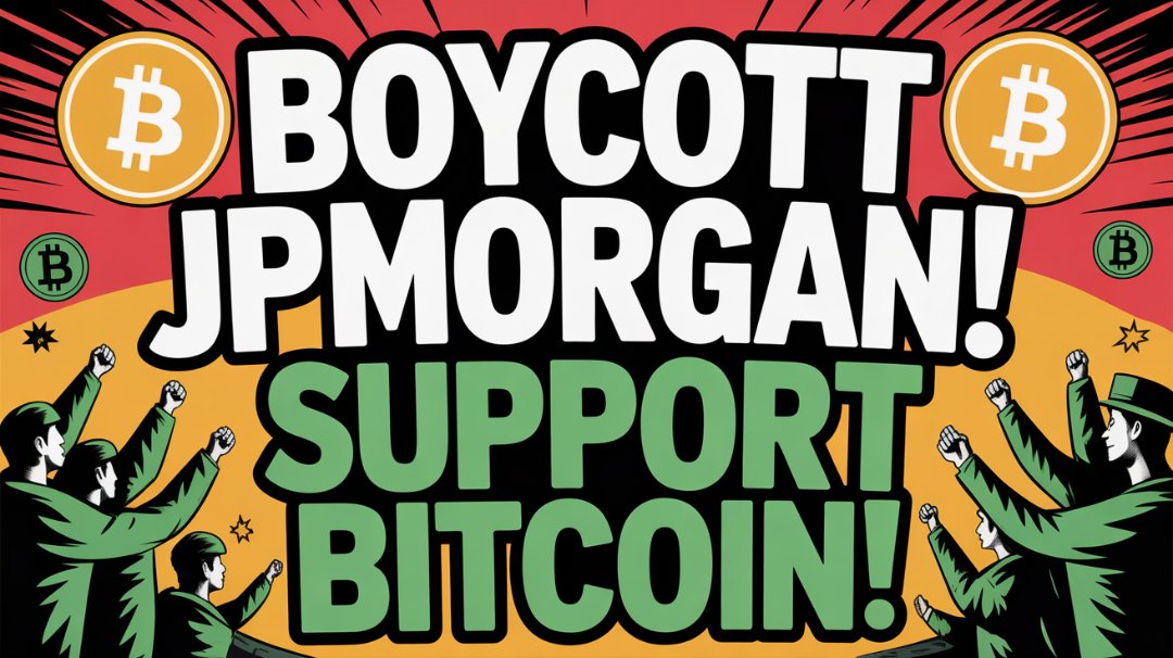 🚨 Boycott JP Morgan! The Bitcoin community is rising against their support for MSCI's exclusion of crypto treasury companies. Real estate investor Grant Cardone just withdrew $20M, and Max Keiser urges: “Crash JP Morgan and buy Strategy and BTC!” #Bitcoin #BoycottJPM 🪙💥