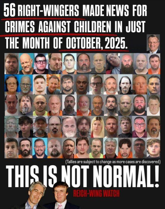 4quaOf's tweet image. So many MAGA pedos.
Description

Individual clips from the original documentary. The number on the thumbnail will vary depending on which &quot;update&quot; it was uploaded during.

youtube.com/playlist?list=… 

#trump #MAGA #pedos #whitepower #abuse