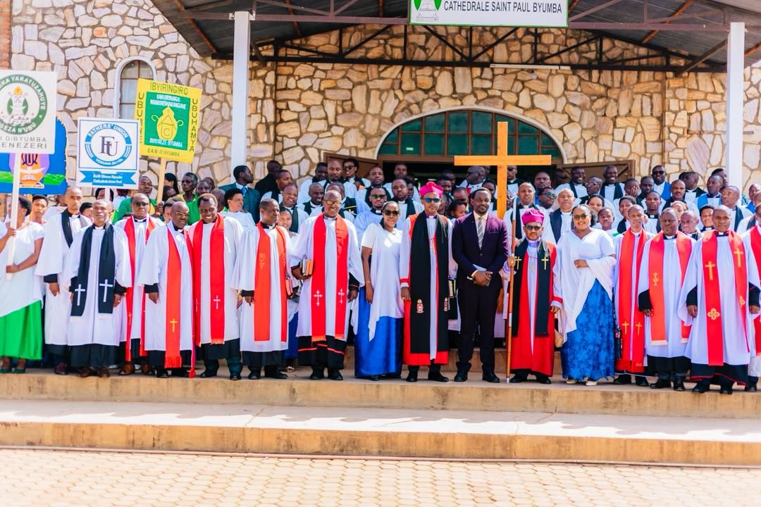 This Sunday, my wife &amp;I had the profound honour of being warmly received by the Bishop of the  Diocese of Byumba &amp; his wife. We are deeply grateful for the privilege to share the Gospel during the ordination service of pastors, as the Diocese joyfully marked 34 years of Ministry.