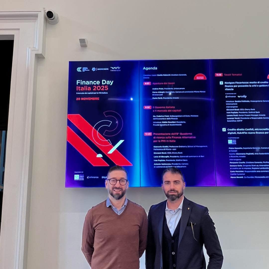 Confidi2014's tweet image. 𝗖𝗼𝗻𝗳𝗶𝗱𝗮𝗿𝗲 ha partecipato al 𝗙𝗶𝗻𝗮𝗻𝗰𝗲 𝗗𝗮𝘆 𝗜𝘁𝗮𝗹𝗶𝗮 𝟮𝟬𝟮𝟱 organizzato da 𝗜𝗻𝗻𝗲𝘅𝘁𝗮.

Un appuntamento che ha dedicato spazio anche ai #Confidi riconoscendone il ruolo nel rafforzare l’accesso al credito delle #PMI