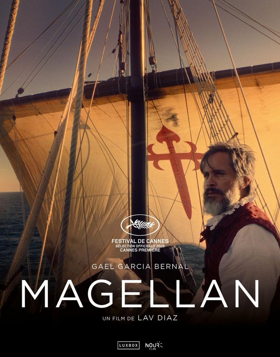 teasertrailer's tweet image. Magellan - movie trailer: teaser-trailer.com/movie/magellan/

Starring Gael García Bernal, Ângela Azevedo, Amado Arjay Babon, Dario Yazbek Bernal, Hazel Orencio, Ronnie Lazaro, Tomás Alves

US Release date: January 9, 2026 (in select theaters)

#MagellanMovie #Magellan #GaelGarcíaBernal